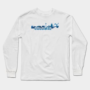 Cologne Skyline Long Sleeve T-Shirt